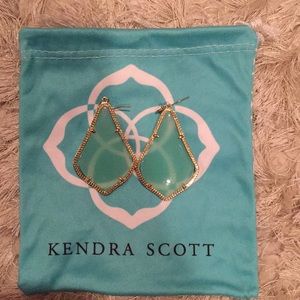 Iridescent Blue Kendra Scott Earrings